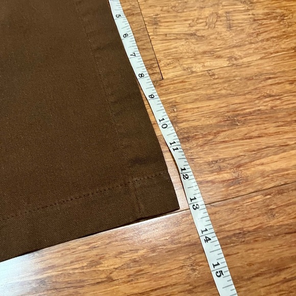 "Le Bistro De Paris" vintage embroidered dark brown napkin Continental Linen - Picture 7 of 8